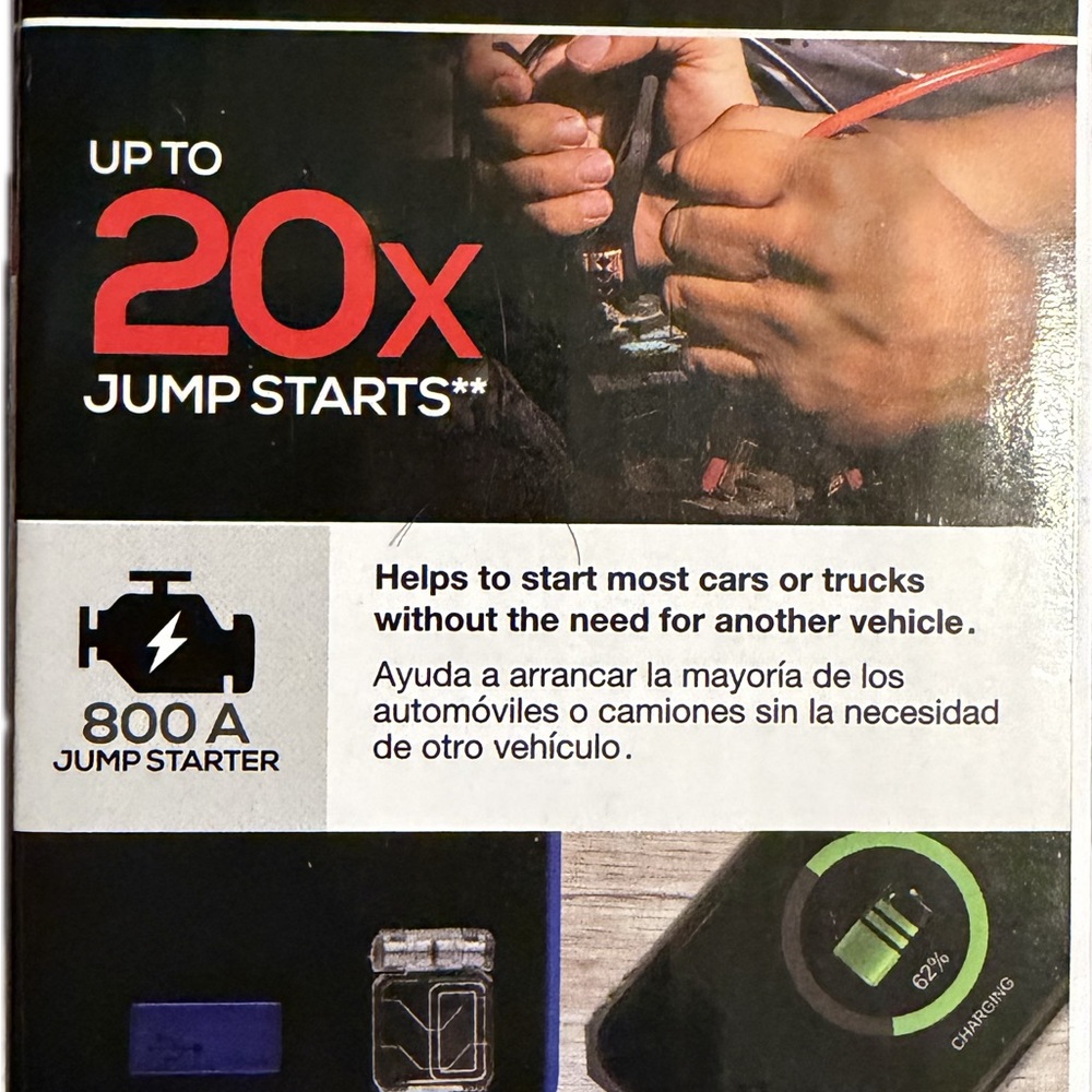 Vector Portable Power Pack with Jump Starter (4 in 1 Multi-use) - Picture 4 of 5